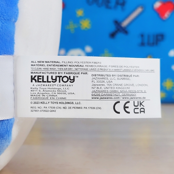 Squishmallow Babs the Blue Jay 8" UltraSoft Valentine's Day Toy Plush NWT - Picture 4 of 6